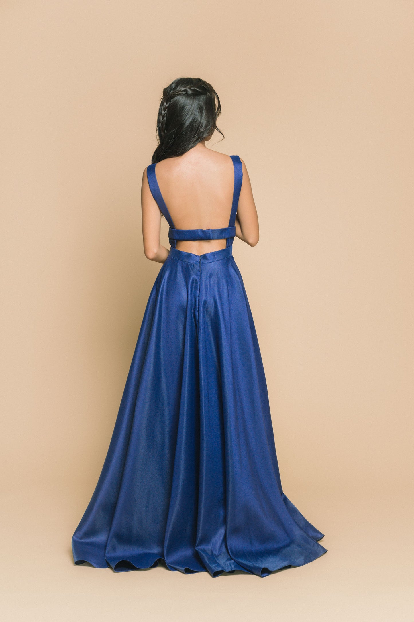 Ballgown with Strappy Back